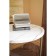Bruno's table, 575 × 757 × 500 mm, white marble