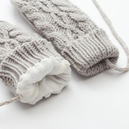 Women's mittens minku "knitted", 18 cm (6 1/2), cent-2