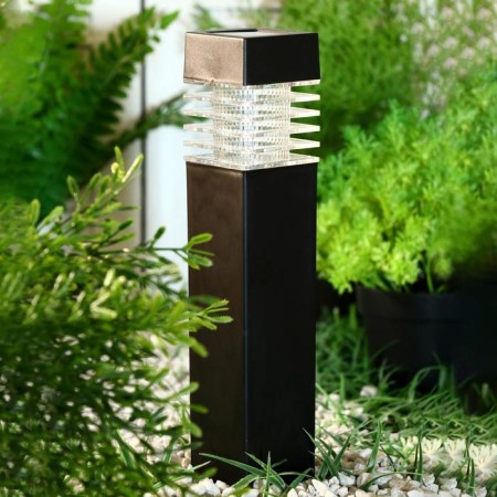 Garden lamp on the sunny battery "Police", 6 × 39 × 6 cm, 1 LED, glow white glow-1