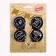 Set of candles in the cake "Men", 4 × 4.4cm, 4 pcs