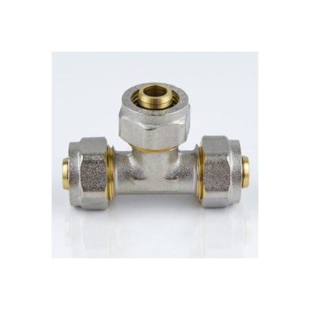 Aquasfera tee 7011-03, crimping, d = 26 mm, brass-4