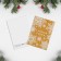 Snowflake postcard, 10.5 x 7.5 cm, New Year