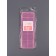 Organizer for decor, 12 sections, size 18.4 × 6.7 × 2 cm, transparent/pink color