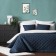 Cover with pillowcases "Kim", size 160x220 cm, blue color