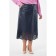 Women's skirt, size 52, blue color