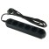 The ERA network filter USF-5S-3M-B, 5 outlets, 3 m, 10 A, with salary, 3x0.75 mm2, black