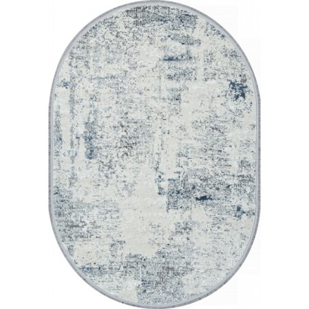 Oval carpet Durkar Rubi, size 240x340 cm, color Cream/Cream