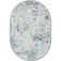 Oval carpet Durkar Rubi, size 240x340 cm, color Cream/Cream
