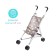 Puppet stroller-integr, plastic frame