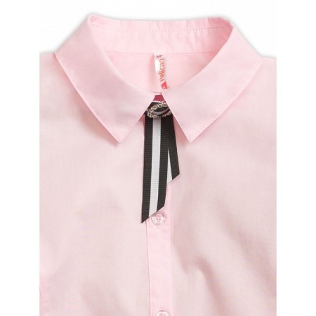 Blouse for girls, height 164 cm, pink color-2