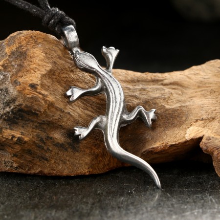 Amulet-cranes, Totem "Salamander" No. 05, Metal-1