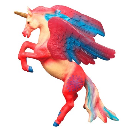 Figure "World of Fantasy: Red Unicorn with Wings"
