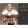 Ceiling chandelier Ambrella Light, Traditional, TR3057, 5HE27, beige color, gold