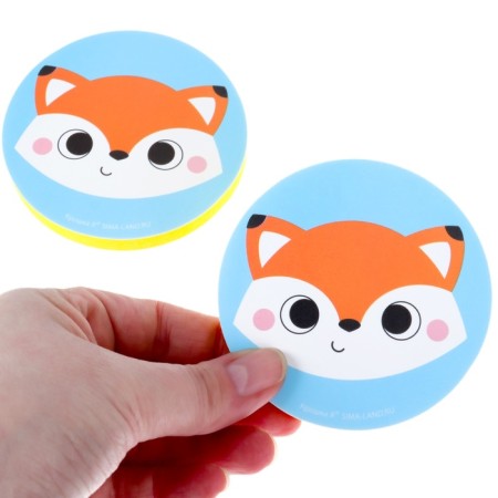 Memo-game: EVA stickers for the bathtub "Forest animals", crush me-6