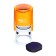 Equipment for round printing Automatic Colop Printer R40, diameter 41.5 mm, with a lid, orange neon case