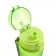 Water bottle, 600 ml, "movement - life", with a drinker, green