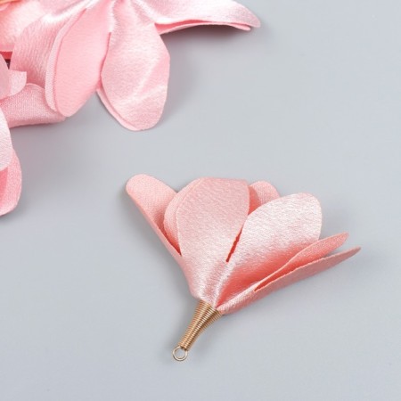Decor for creativity Textile "Budon, Cherry Betons Color" set 6 pcs 6 cm-1
