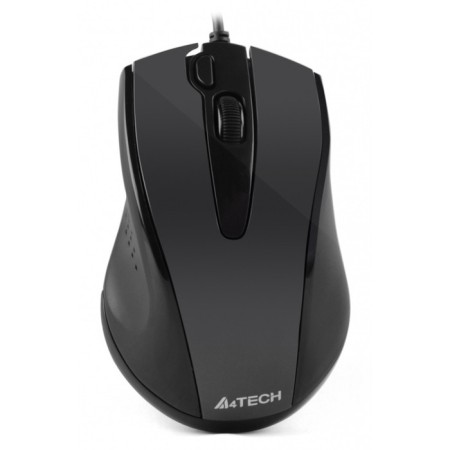 Mouse A4Tech V-Track Padless N-500FS Black Optical (1200DPI) Silent USB (3but)