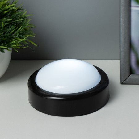 Night Pushlite "single" LED 1W 2haa black 10x10x4 cm Risalux-1
