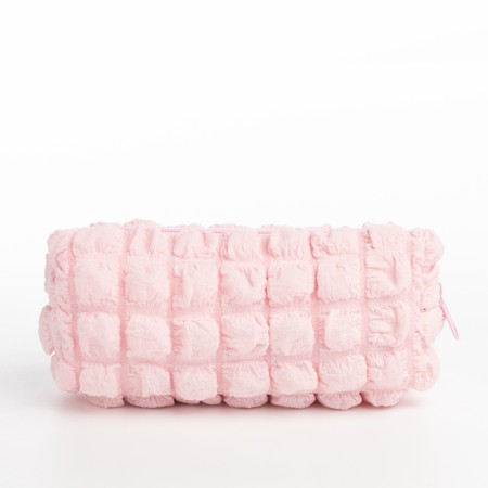 Lightning cosmetic bag, pink color-1