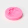 Mold "Dolly", silicone, 6.2 × 6.2 × 1.1 cm, color mix