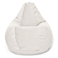 Master-Maserrati positive chair, size xxxl, diameter 110 cm, height 145 cm, velor, white color