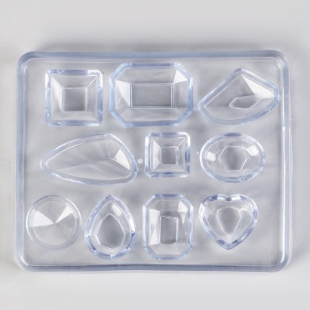 Silicone Mold for epoxy resin "Precious stones"-2