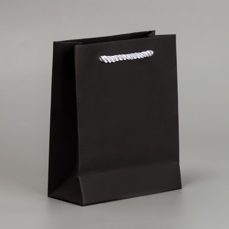 Gift package, packaging, “Happy Birthday!”, Black craft, 12 x 15 x 5.5 cm-3