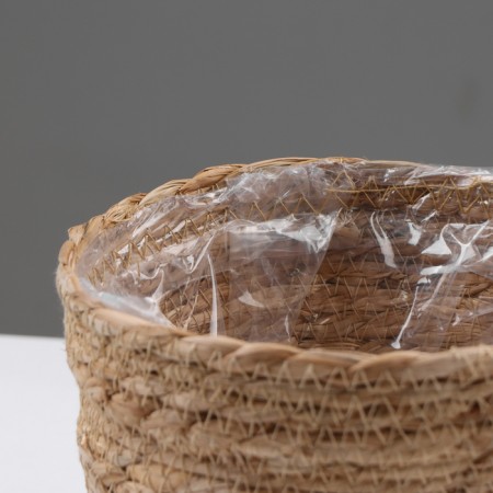 Kashpo wicker "safari", 15.5x15.5x13.5 cm, natural-3