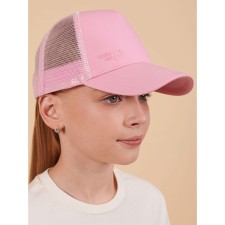 Chipling cap, size 48-50, pink color