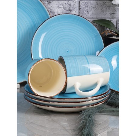 Elrington table set “Airgraph. Sea evening ", 17 items-6