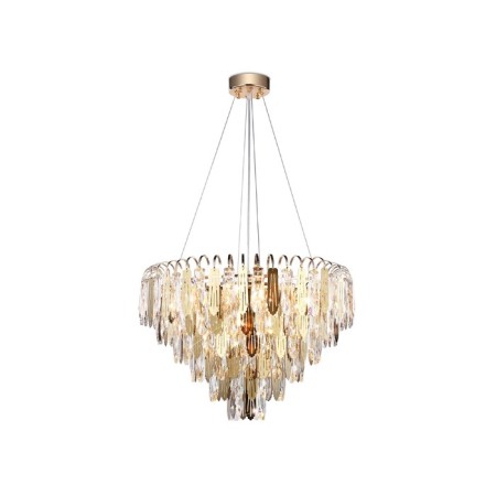 Crystal chandelier with Ambrella Light, Traditional, Tr5258, E27, Color Gold-3
