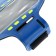 LED case for phone on the hand SY-AA14, up to 5.5 ", 1 x CR2032, blue