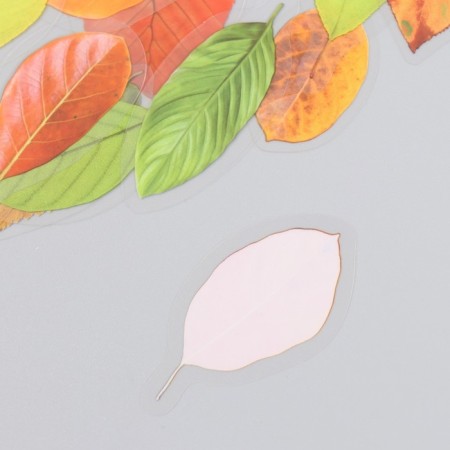Stickers for creativity plastic "Autumn leaves" set 40 pcs 0.3x8x14.8 cm-2