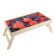 Table-TOMAL "Berry Mix", glass surface 50x30cm