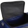 Sportivnaya bag on a zipper with a lining, 3 external pockets, gray/blue color