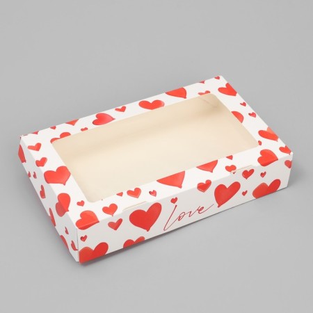Confectionery packaging, boxing box "Love", 20 x 12 x 4 cm