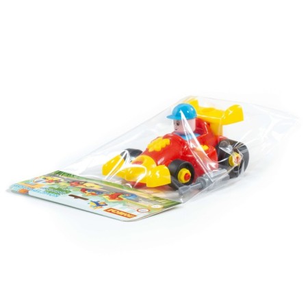 Designer "Racing car", 22 elements, mix-7