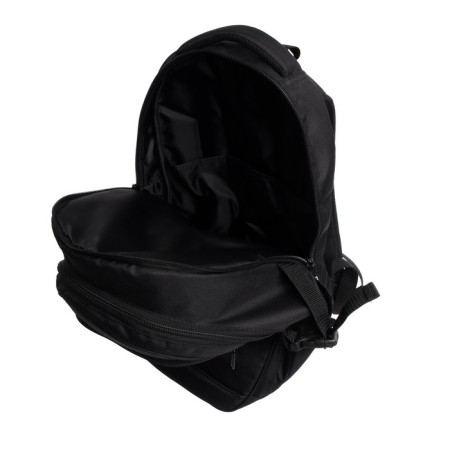 Youth backpack, 40 x 28 x 18 cm, ergonomic back, Stavia "city-1", black-9