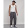 Sports male pants, size 48, gray color