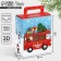 Gift box New Year's Folding with 3D effect "New Year's bus", 18 x 15 x 7.5 cm, New Year