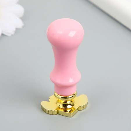 Printing for wax with a plastic pen Figure "Heart with Wings" 6.3 cm-2