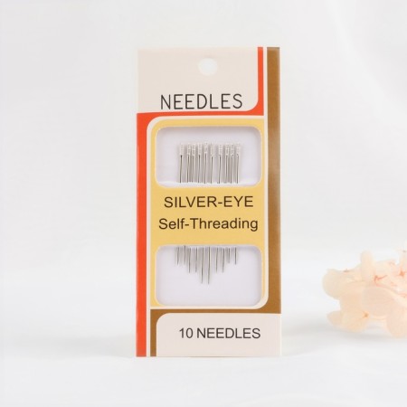 Sewing needles, d = 0.83 mm, 3.6 - 4.2 cm, autocratic, 10 pcs