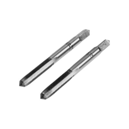 Taps metric manual tundra, M6 x 0.75 mm, a set of 2 pcs.