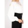 Female blouse, size 44, white color