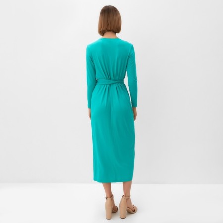 Платье женское MINAKU: Green trend цвет бирюзовый, р-р 46-4