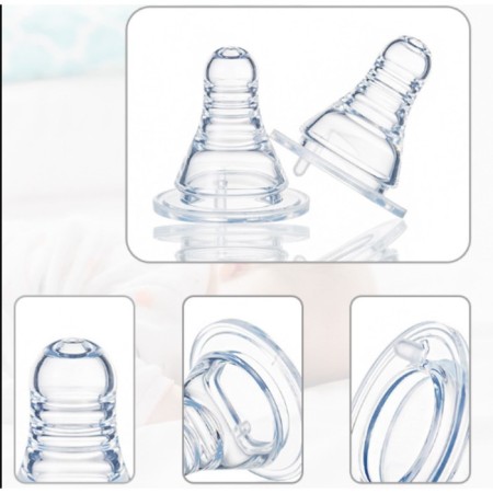A nipple for a bottle, +0Met., Slow flow, anti -br., Classic throat 35mm.-5