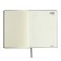 The weekly dated 2025, A4, 64 sheets, Devente.emblem, a solid cover of artificial leather with foam, lies, cream block 70 g/m2, black