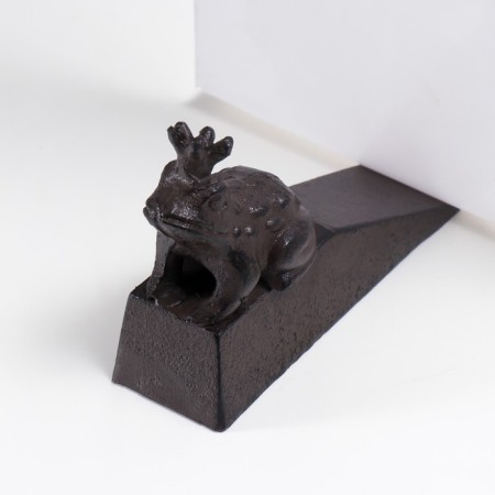 Stopper door cast iron "Princess-Snowman" 10x5x14 cm