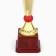 The 174V Cup, award figure, gold, plastic stand, 29.3 x 10 x 7.5 cm.